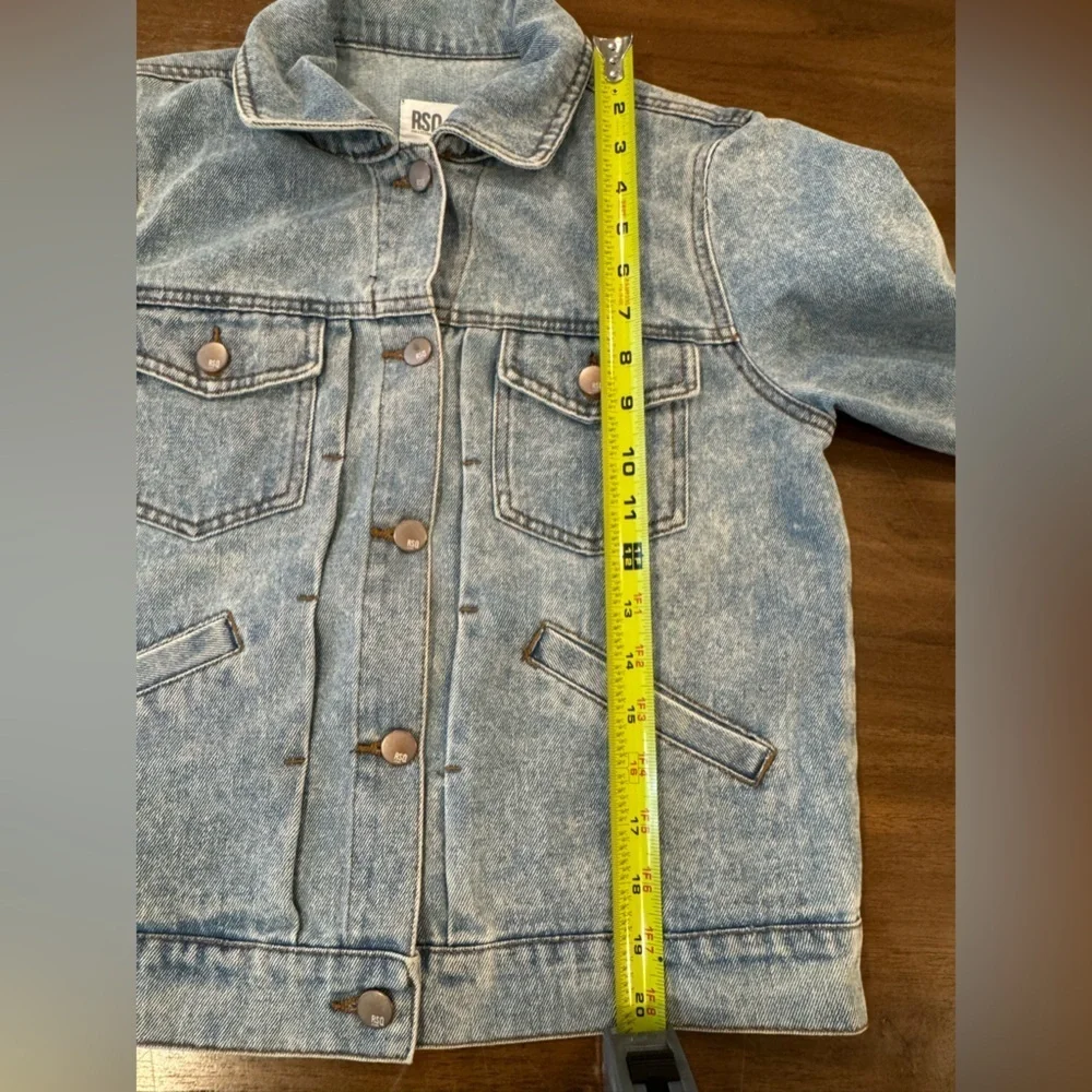 RSQ Collective Denim Jacket Size Medium - Picture 7 of 7